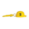 Construction Hat Bottle Opener w/ Belt Clip